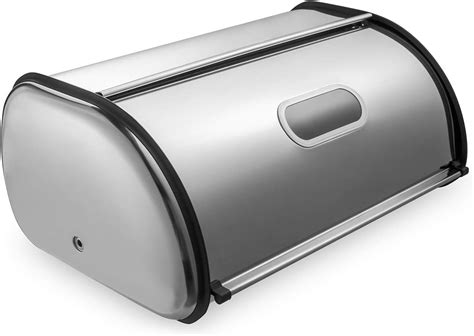 deppon stainless steel bread box|Deppon Bread Bin for Kitchen Countertop, Bread Bin Matte .